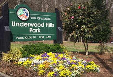Underwood Hills Park Entrance